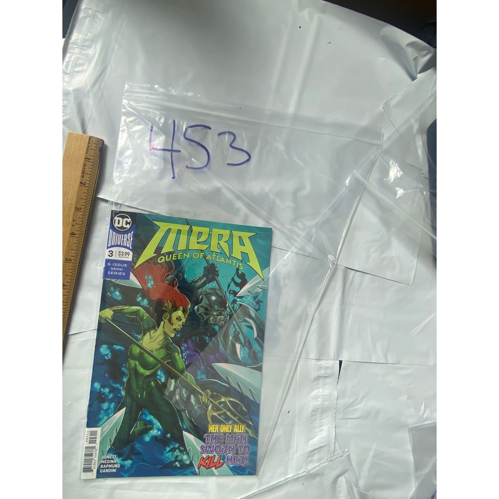 Mera Queen of Atlantis 3 DC Comics 6 Issue Mini Series 2018